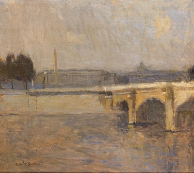 Senna a Parigi, Pont de la Concorde da Frank Edwin Scott