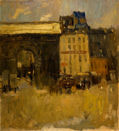 Vecchie case di Parigi, n.d. da Frank Edwin Scott