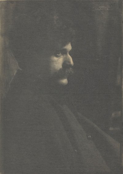 Ritratto di Alfred Stieglitz, c. 1899 da Frank Eugene