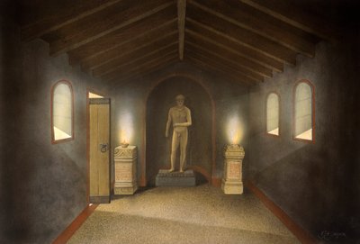 Tempio Romano di Benwell, II secolo, 1990-2010 da Frank Gardiner