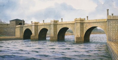 Muro di Adriano, Abutment del ponte di Chesters, II secolo, c1990-2010 da Frank Gardiner