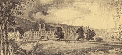 Stonyhurst College (litografia) da Frank Greenwood