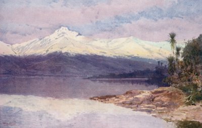 Nuova Zelanda: Lago Diamante da Frank H Wright