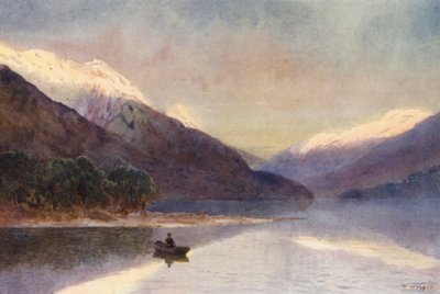 Nuova Zelanda: Fiordo del Nord, Lago Te-Anau da Frank H Wright