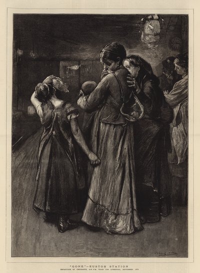 Partito, Stazione di Euston da Frank Holl
