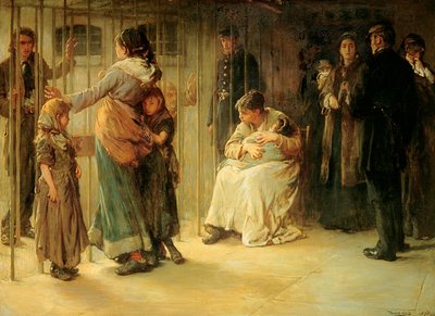 Newgate: Committed for Trial, 1878 da Frank Holl