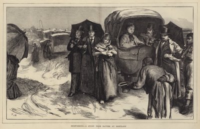 Turismo, uno Studio dalla Natura a Mortlake da Frank Holl