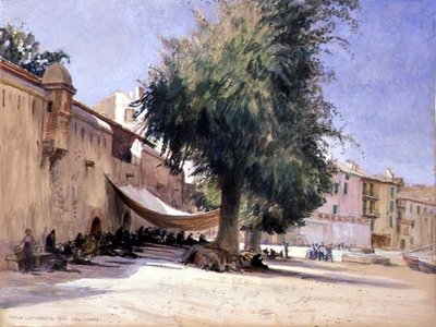Riparatori di reti, Collioure da Frank Lewis Emanuel