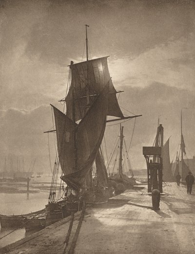 Sole e ombra, anni 1890 (foto) da Frank Meadow Sutcliffe