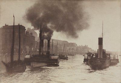 Scena di porto senza titolo, c. 1880 da Frank Meadow Sutcliffe
