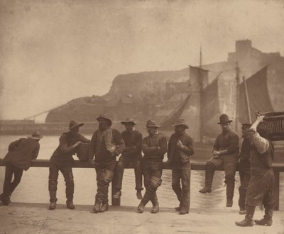 Pescatori di Whitby, c. 1885 (foto) da Frank Meadow Sutcliffe