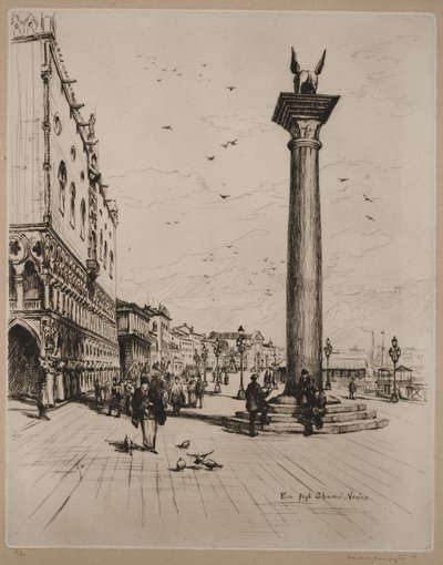 Riva Schiavone, Venezia da Frank Milton Armington