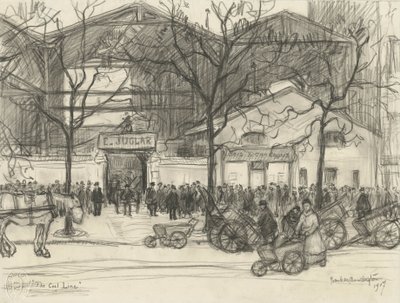 La linea del carbone, 1917 da Frank Milton Armington