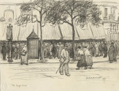 La linea dello zucchero, 1917 da Frank Milton Armington