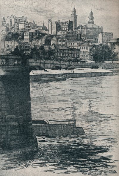 Il Trocadero, Parigi, 1908 da Frank Milton Armington