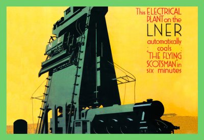 Il Flying Scotsman da Frank Newbould