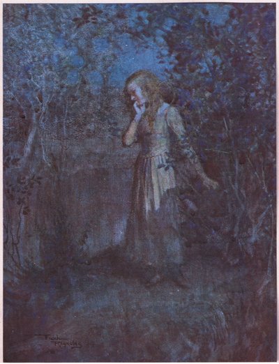 La luce si era trasformata in oscurità e la sera si era fatta notte, c.1920 da Frank Reynolds