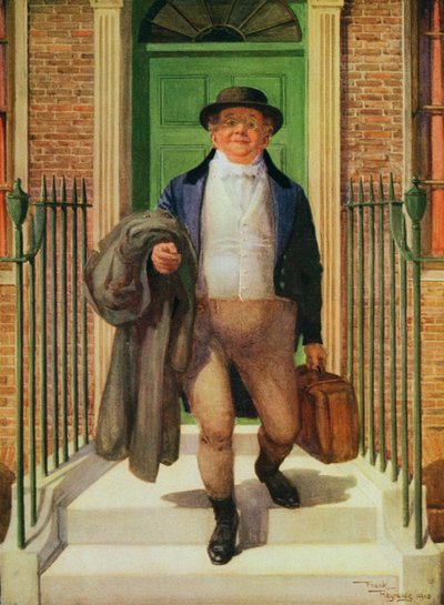 Il signor Pickwick lascia casa da Frank Reynolds
