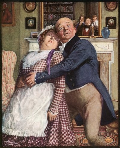 Il signor Pickwick affronta un