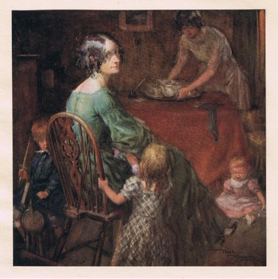 La signora Micawber e famiglia da Frank Reynolds