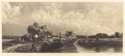 Un canale romano, 1904 da Frank Short