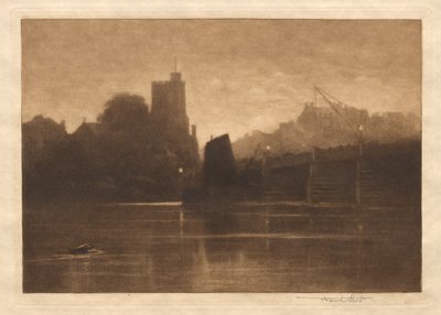 Bassa marea, Putney Bridge da Frank Short