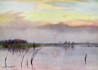 Norfolk Broads: Tramonto, Heigham Sounds da Frank Southgate