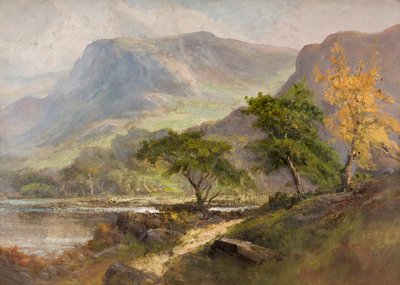 Paesaggio con colline da Frank Thomas Carter