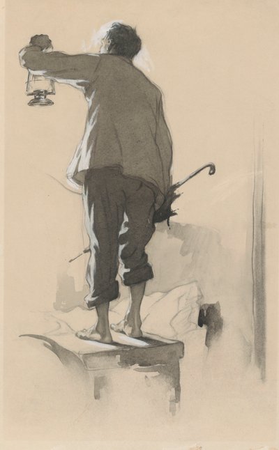 Esplorare con quella cupa illuminazione per perdite da Frank Walter Taylor, 1874 – 1921