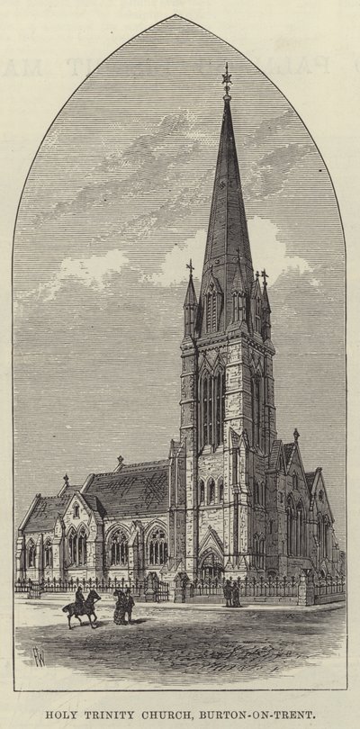 Chiesa della Santissima Trinità, Burton-on-Trent da Frank Watkins