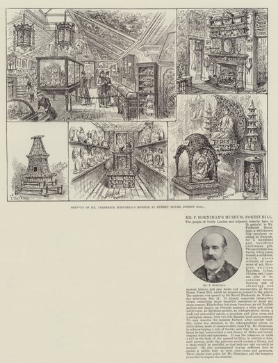 Il Museo di Mr F Horniman, Forest Hill da Frank Watkins