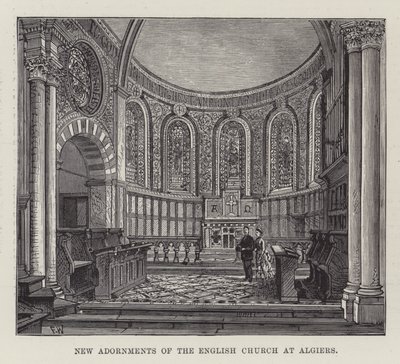 Nuovi ornamenti della Chiesa inglese ad Algeri da Frank Watkins