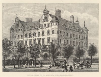 Nuova sede della Polizia Metropolitana, Thames Embankment da Frank Watkins