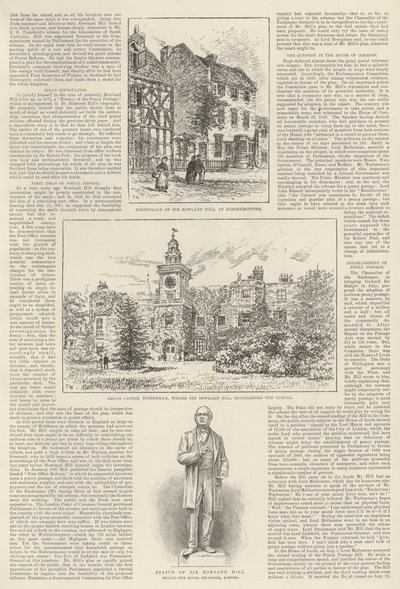 Sir Rowland Hill e il Penny Postage, un giubileo memorabile da Frank Watkins