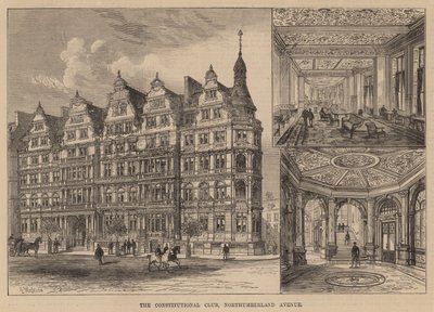 Il Constitutional Club, Northumberland Avenue da Frank Watkins