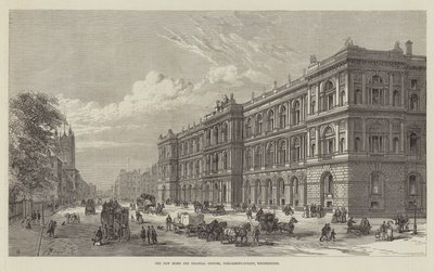 I nuovi uffici di casa e coloniali, Parliament-Street, Westminster da Frank Watkins