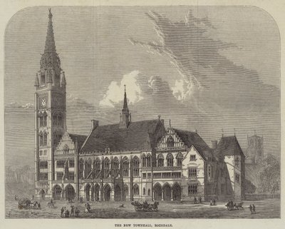 Il nuovo municipio, Rochdale da Frank Watkins