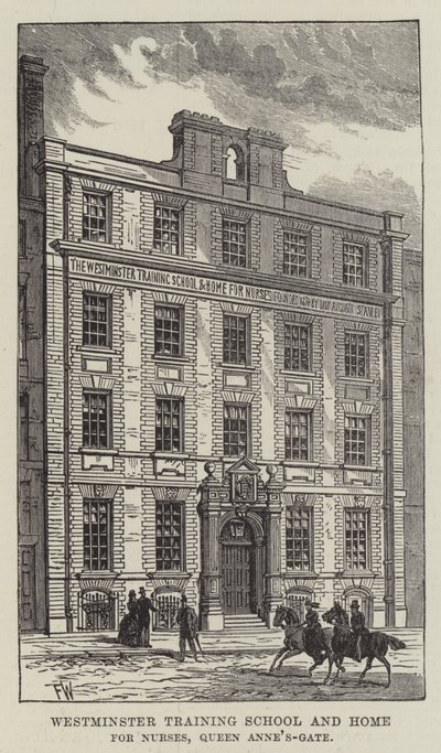 Scuola di formazione e casa per infermiere di Westminster, Queen Anne