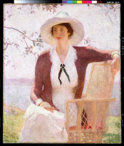 Mia Figlia Elisabeth, c.1914 da Frank Weston Benson