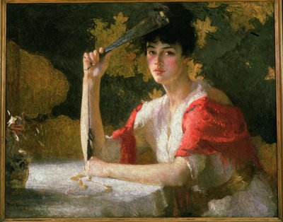 Rosso e oro da Frank Weston Benson