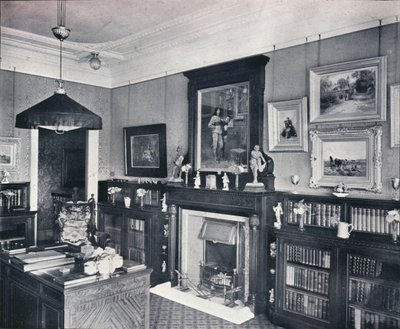 Biblioteca del Capitano Harvey, Hampstead da Frank William Brookman