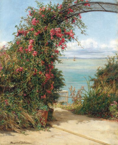 Un giardino sul mare da Frank William Warwick Topham