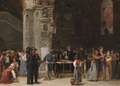 Disegno per il servizio militare - Italia moderna da Frank William Warwick Topham