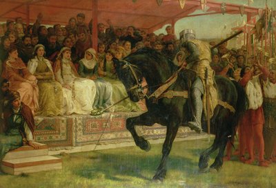 La regina del torneo, "Ivanhoe" da Frank William Warwick Topham