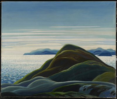Riva nord, Lago Superiore, 1927 da Franklin Carmichael