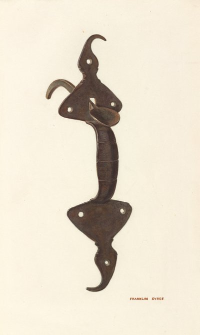 Chiavistello della porta da Franklyn Syres