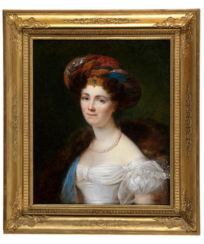 Ritratto di Josephine Victoire Meslier-Duvey da François Joseph Kinsoen