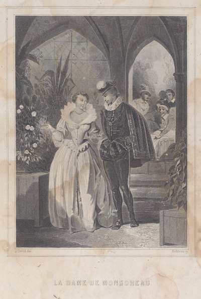 La Signora di Monsoreau da François Adolphe Bruneau Audibran