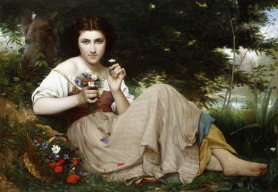 Un momento di riposo da François Alfred Delobbe