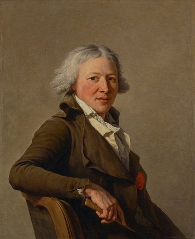 Ritratto dello scultore Roland da François André Vincent